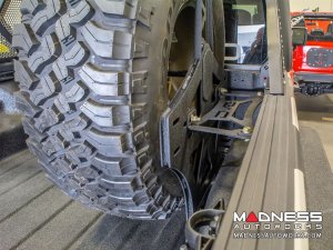 Jeep Gladiator Adjustable Stand up Tire Carrier - In-Bed by DV8
